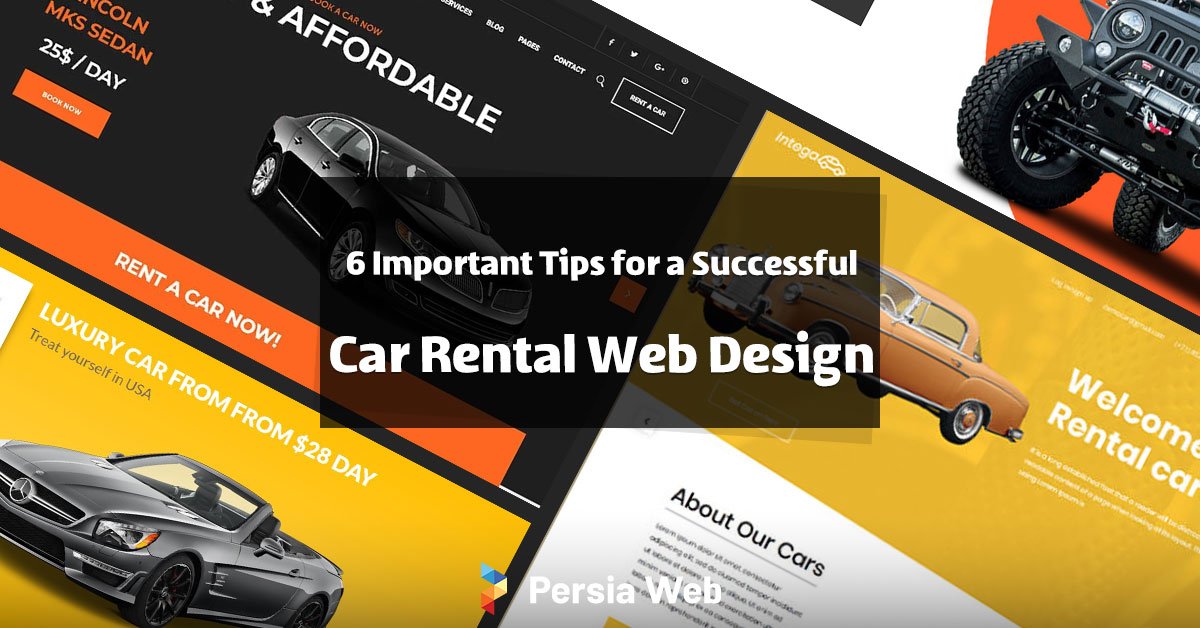 Car Rental Web Design